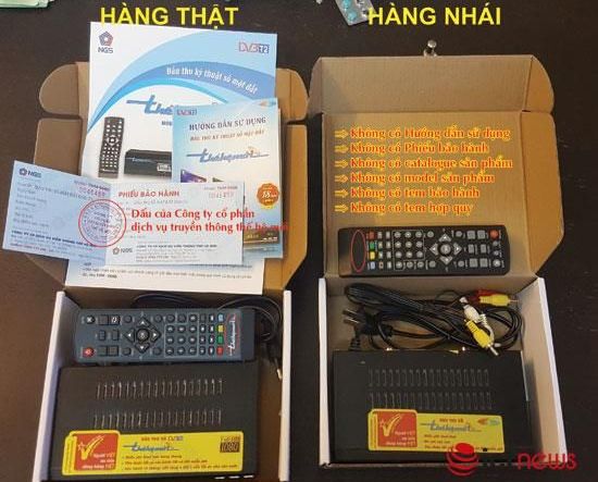 Đầu thu thật - giả