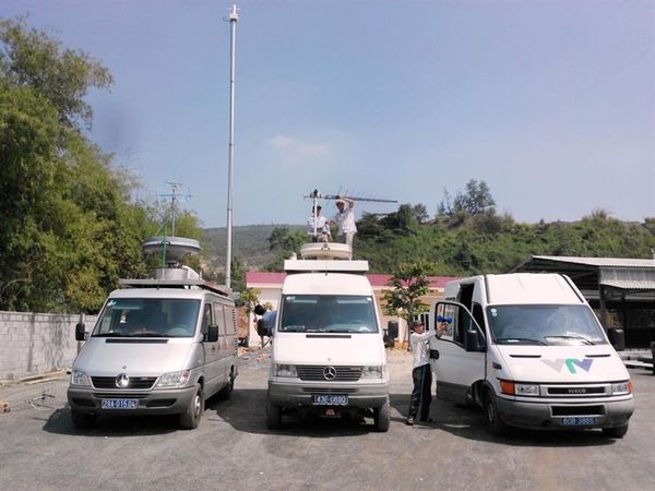 Trung tâm Tần số VTĐ khu vực đo, kiểm soát vùng phủ sóng truyền hình số DVB-T2