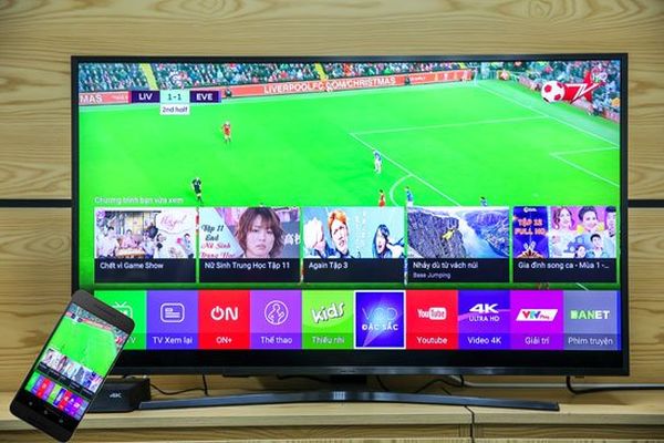 Dễ dàng tương tác với thiết bị di động