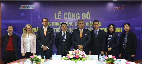 VTVcab công bố ứng dụng hệ thống sản xuất chương trình hiện đại bậc nhất vào sáng 22/11/2017.