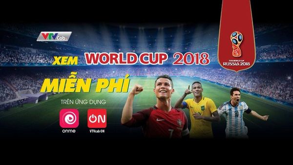 VTVcab phát trực tiếp World Cup 2018 trên Onme  và VTVcab On