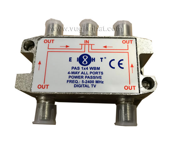 Bộ chia Eightgroup 4 PAS 1x4 WBM