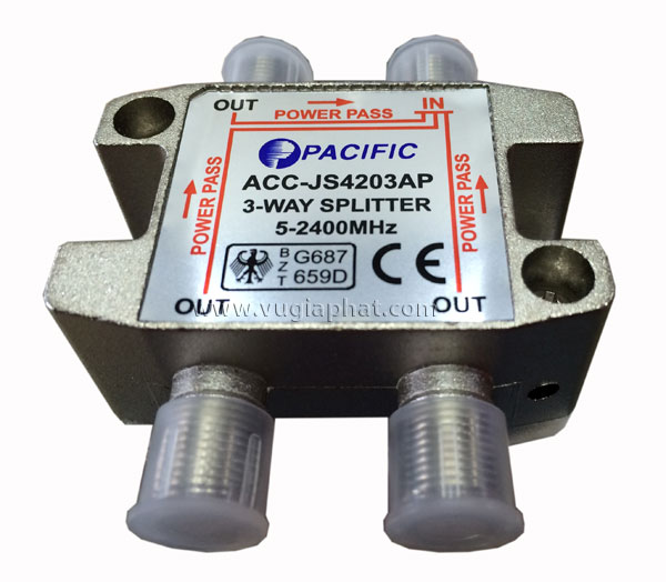 Bộ chia thông nguồng 1 ra 3 đường