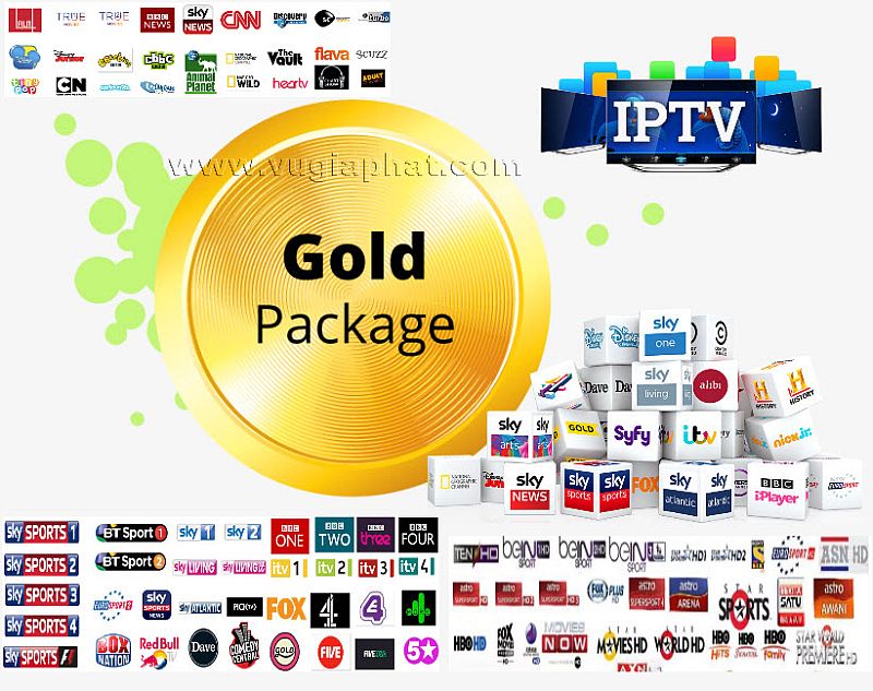 IPTV GOLD Package HD Channel