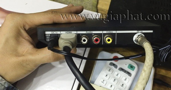 Các cổng giao tiếp của Đầu thu K+ HD mới của Technicolor DSI424VSTV