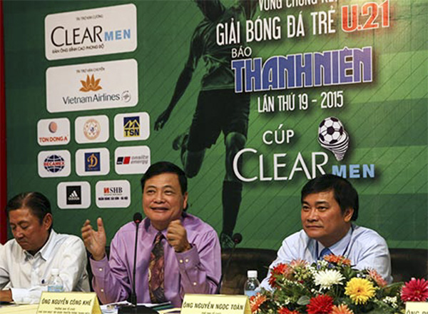 Lịch thi đấu cúp clear men 2015