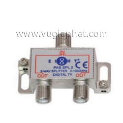 Bộ Chia Truyền Hình Cáp Eight 2 Đường