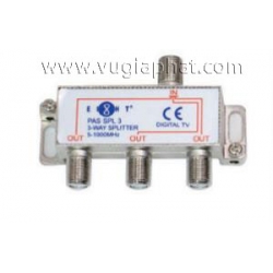 Bộ Chia Truyền Hình Cáp Eight 3 Đường