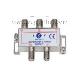 Bộ Chia Truyền Hình Cáp Eight 4 Đường
