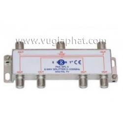 Bộ Chia Truyền Hình Cáp Eight 6 Đường