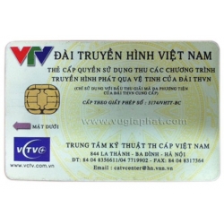 Phôi Thẻ Truyền Hình Số VCTV (DTH)